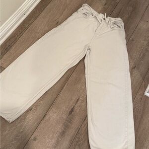Classic Zara Cream/white girls Jeans